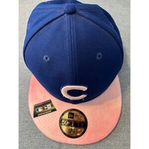 New Era 59Fifty Chicago Cubs Fitted Hat Size 7 3/8 Mothers Day Collection
